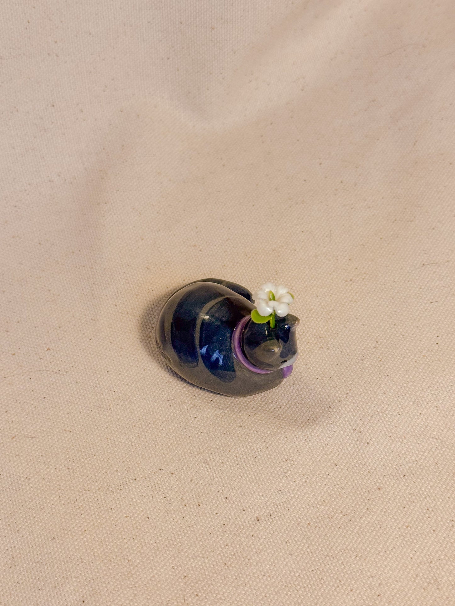 Grey Tabby Loaf Desk Buddy