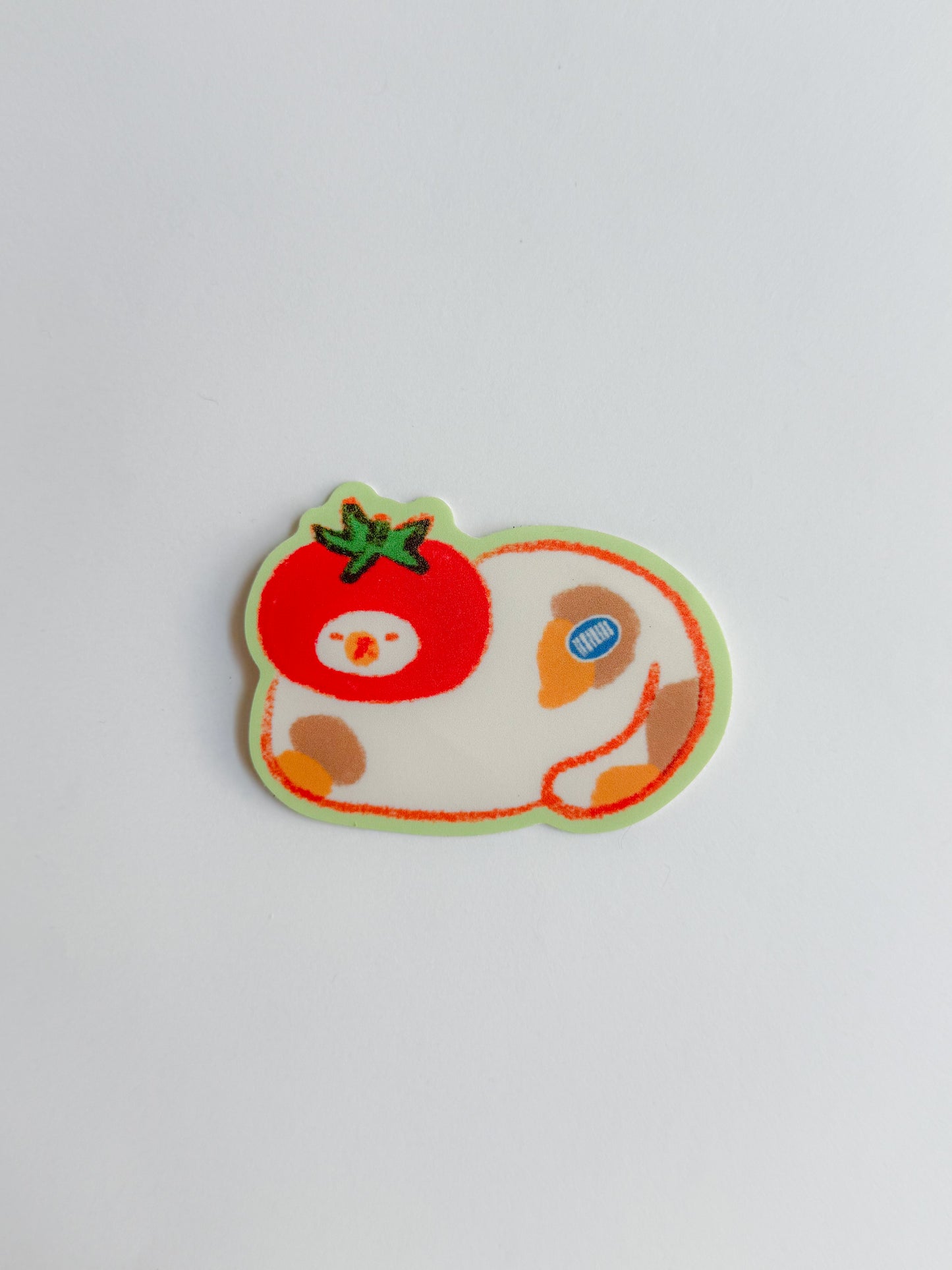 Tomato Produce Pal Matte Vinyl Sticker