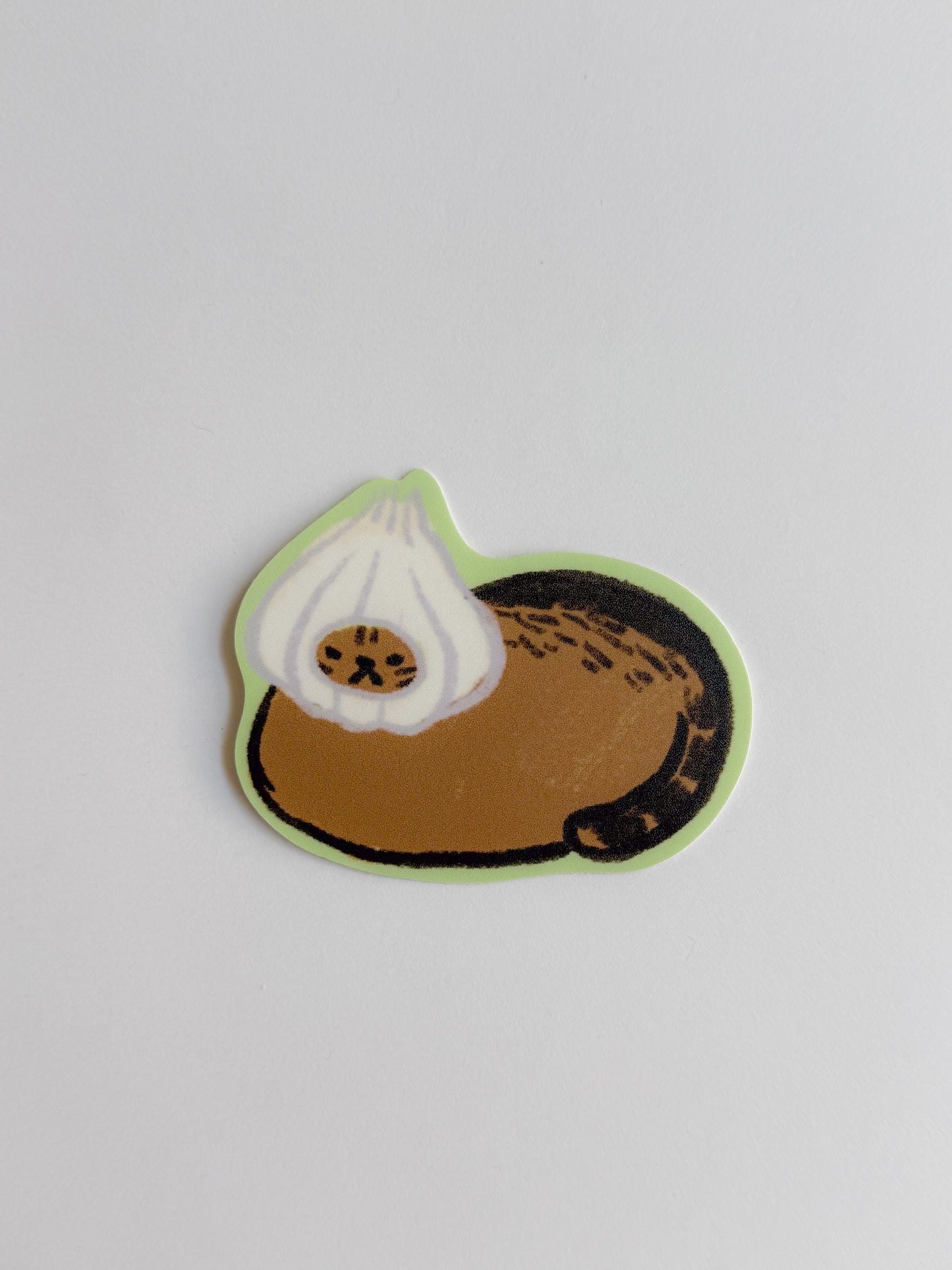 Garlic Produce Pal Matte Vinyl Sticker