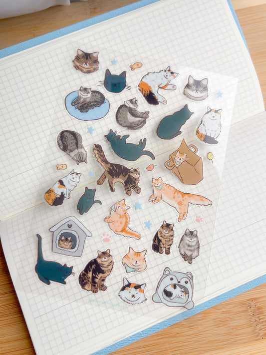 Clear Color Deco Sticker Sheet image 2