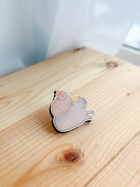 Capycat Stack Wooden Pin image 0