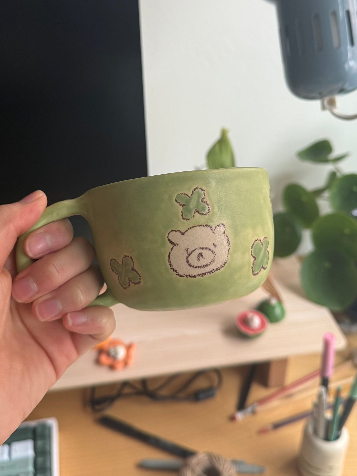 [PREORDER] Woody & Cat Clover Mug