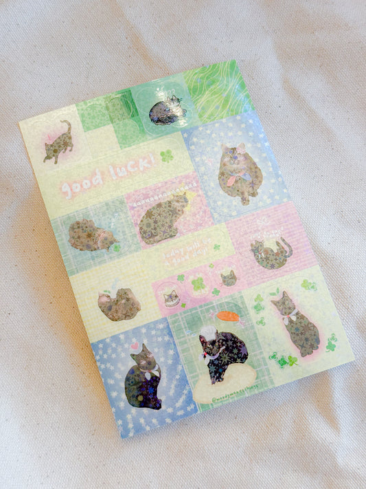 Purikura Kitties Holographic Sticker Sheet