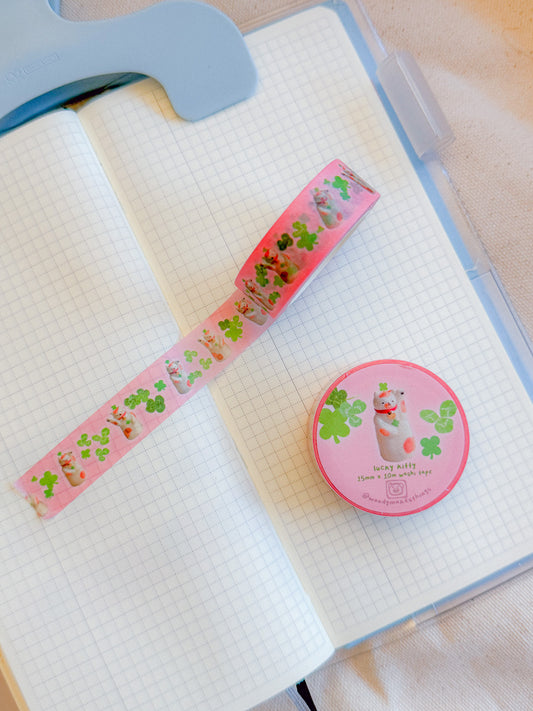 Lucky Cat Washi Tape