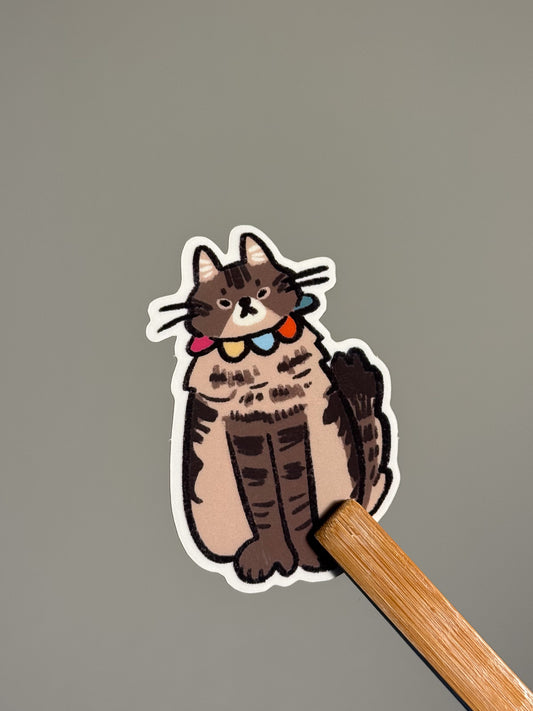 Sesame Clear Vinyl Sticker