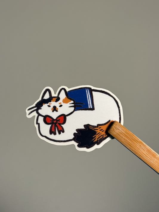 Mochi Clear Vinyl Sticker