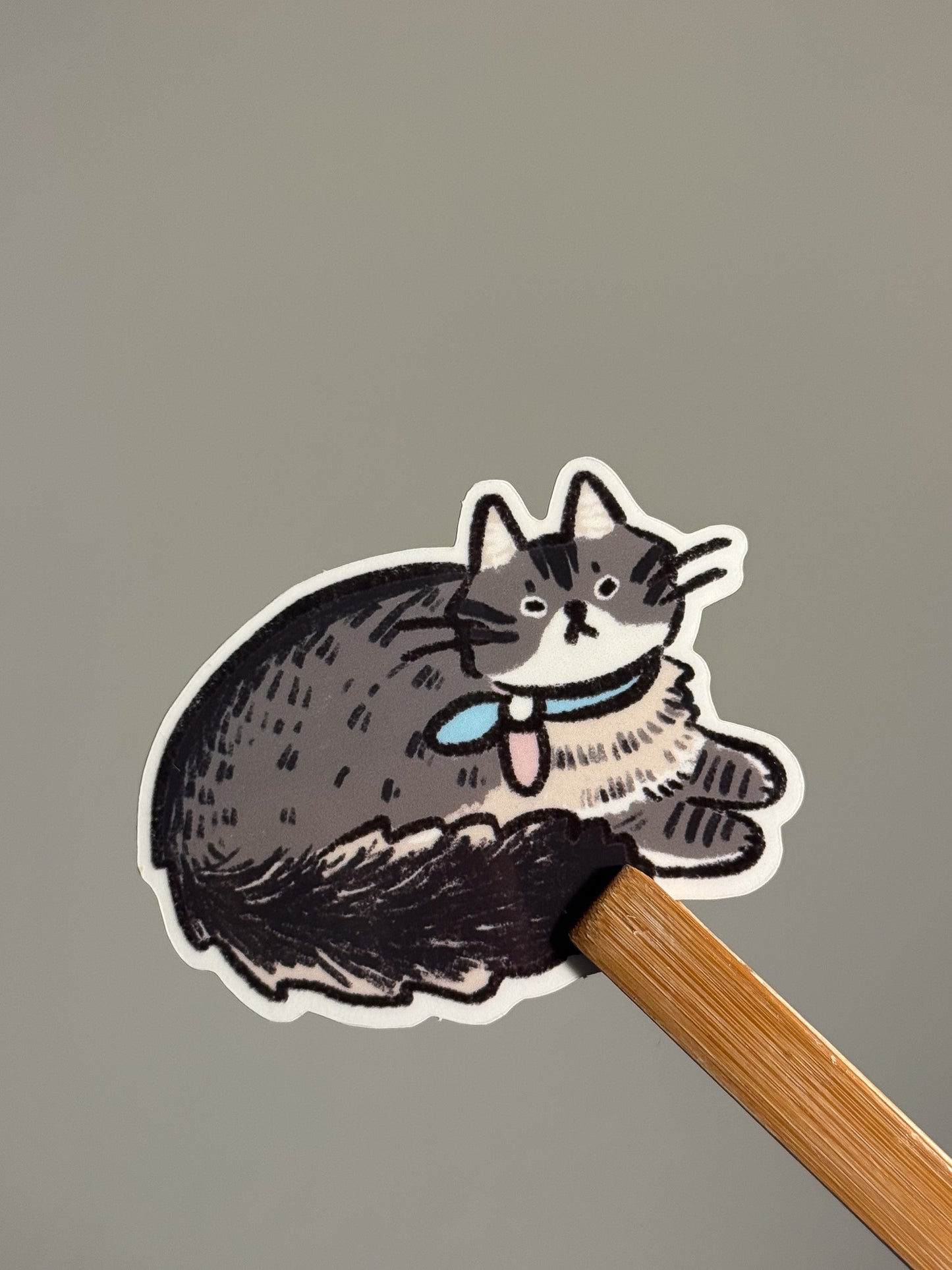 Miso Clear Vinyl Sticker