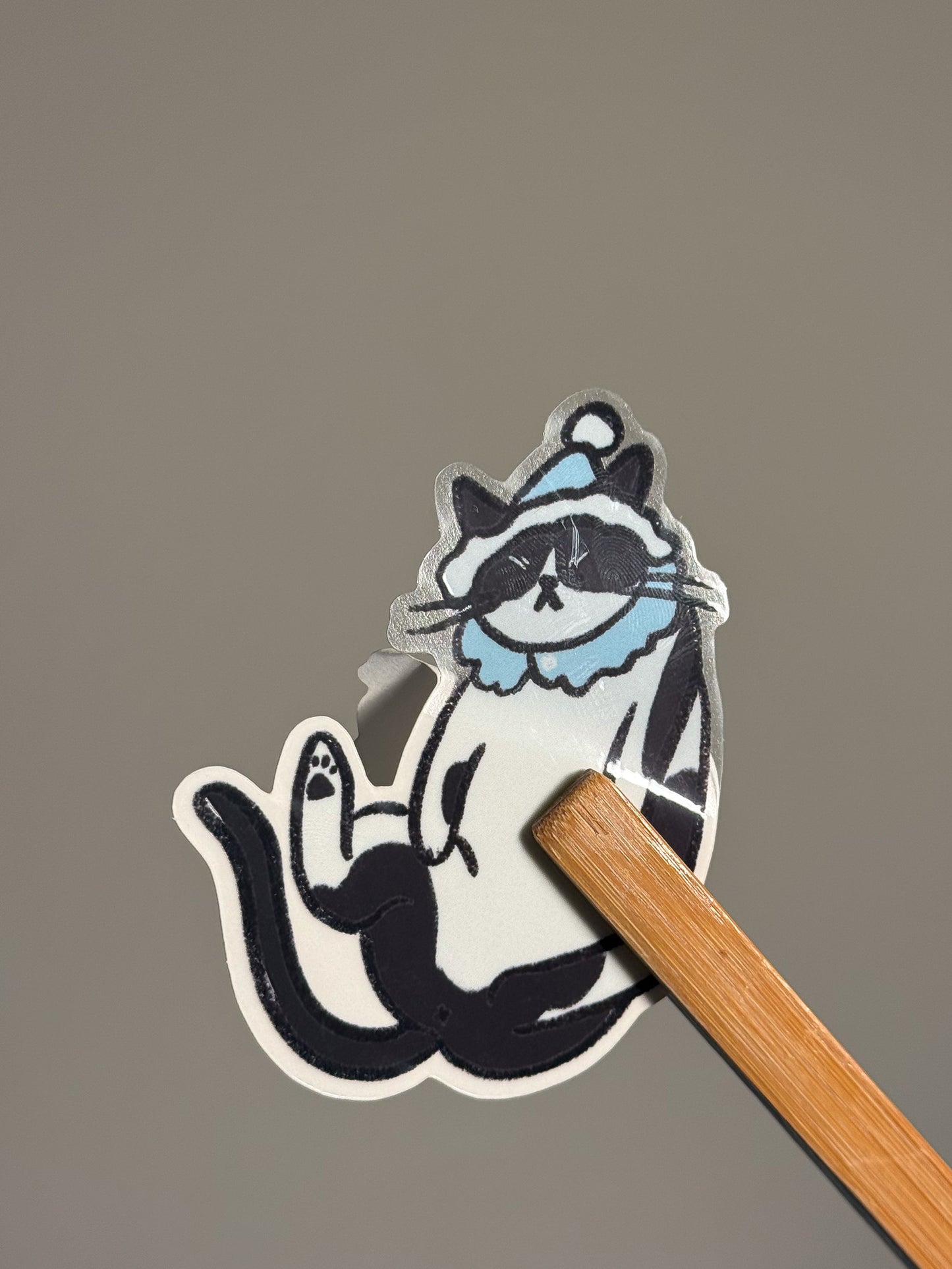 Miuna Clear Vinyl Sticker