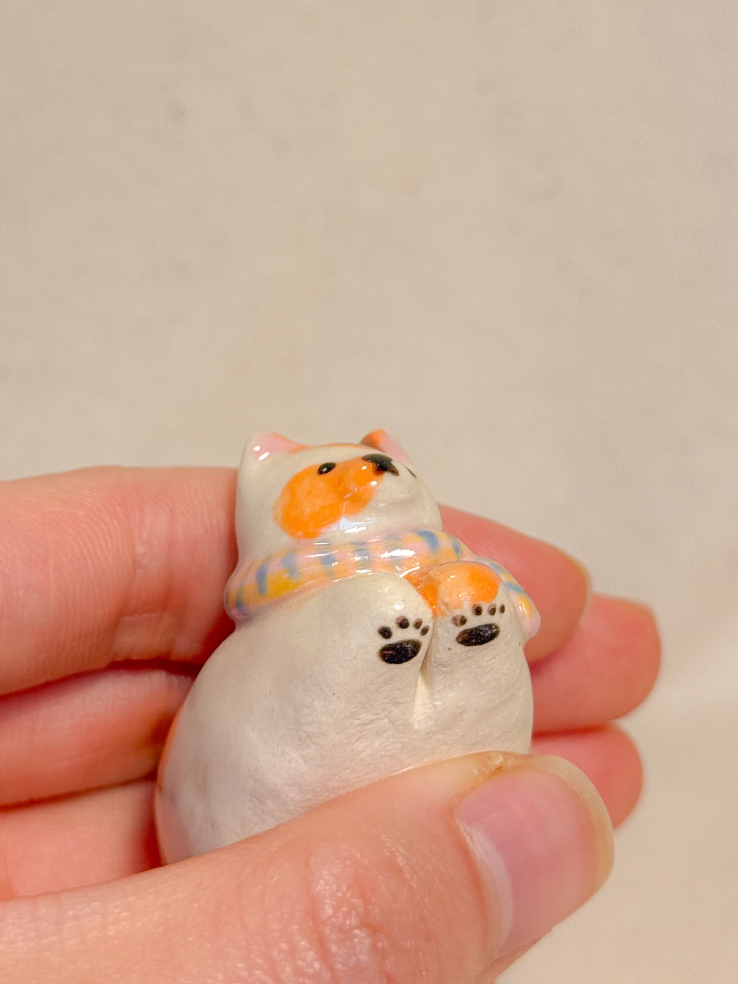 Calico Kitty Desk Buddy