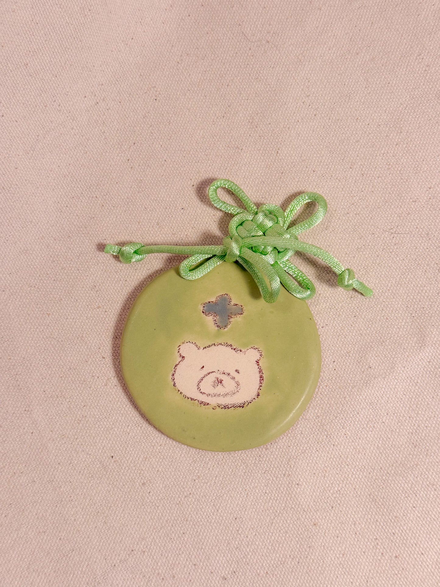 Small Knotted Ceramic Wall Hanging