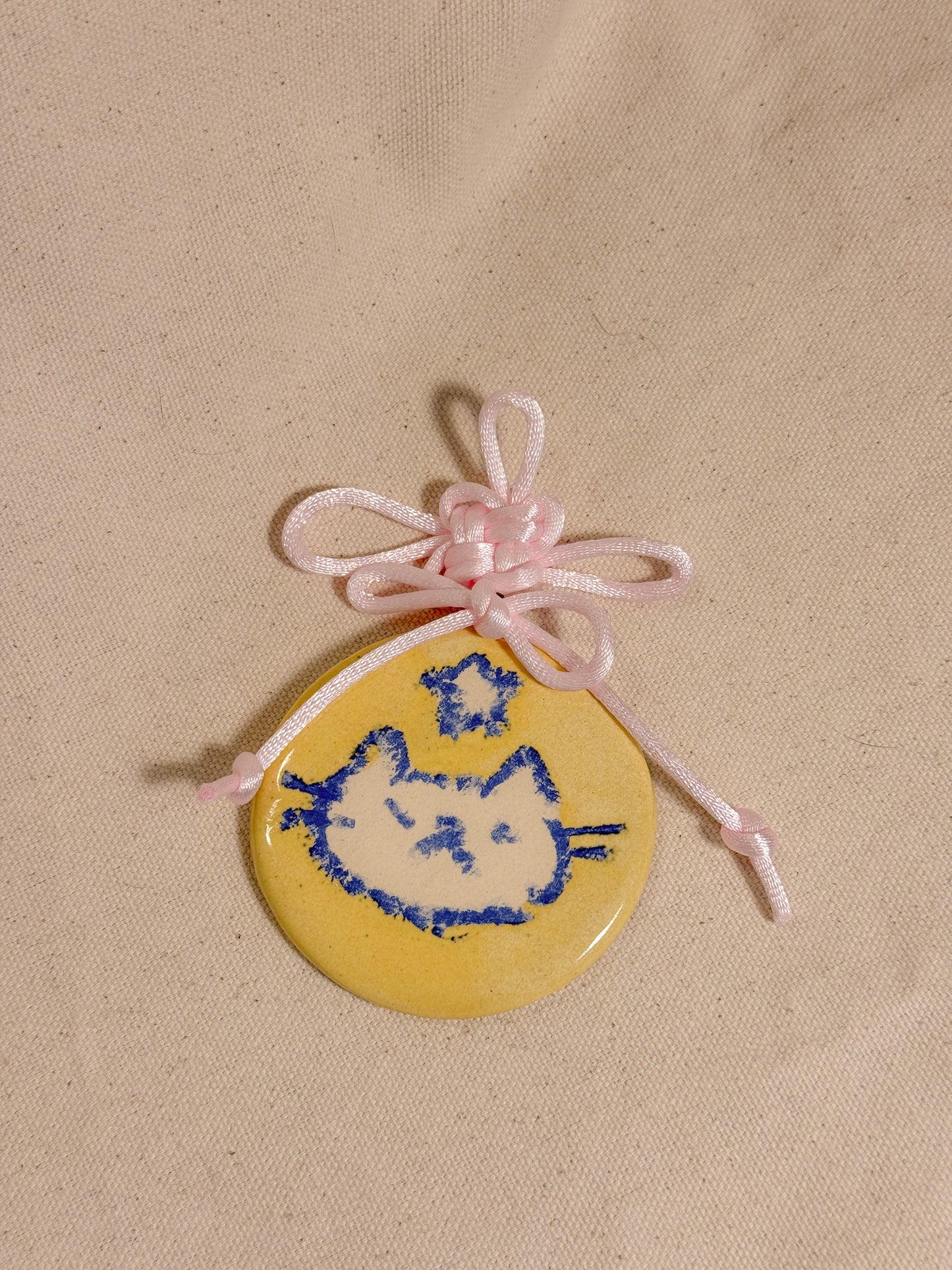 Small Knotted Ceramic Wall Hanging