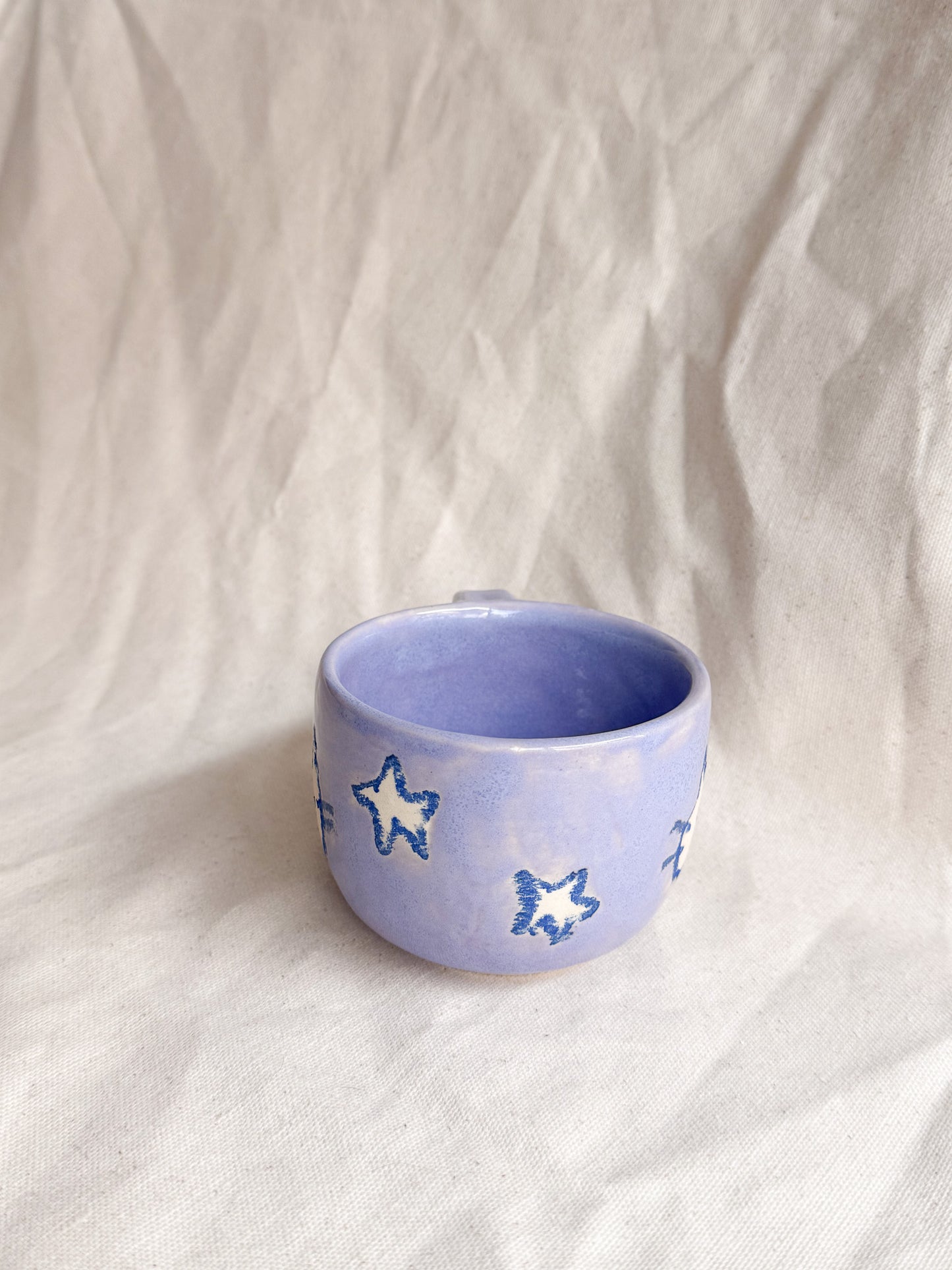 Starry Icons Purple Mug