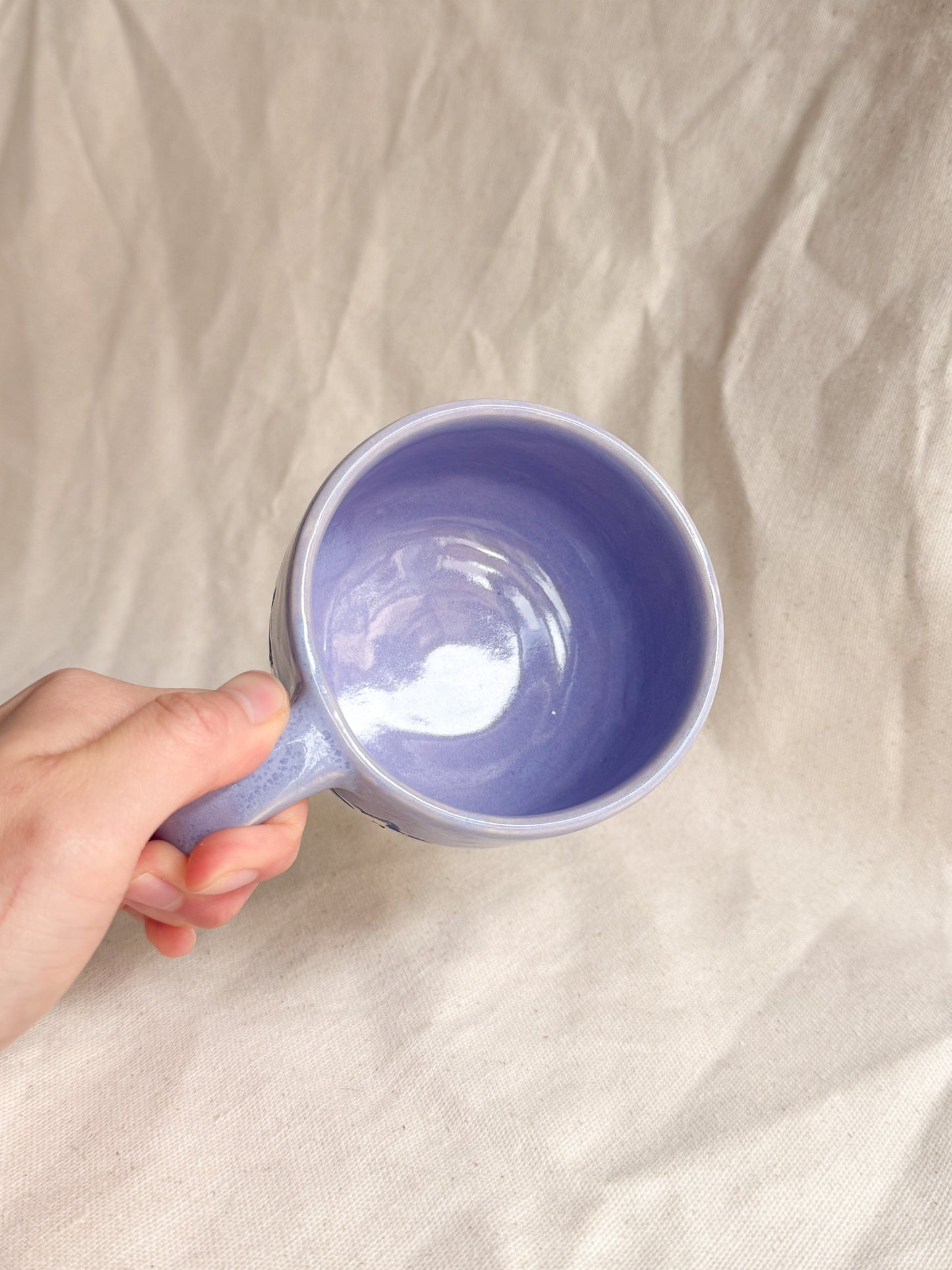 Starry Icons Purple Mug