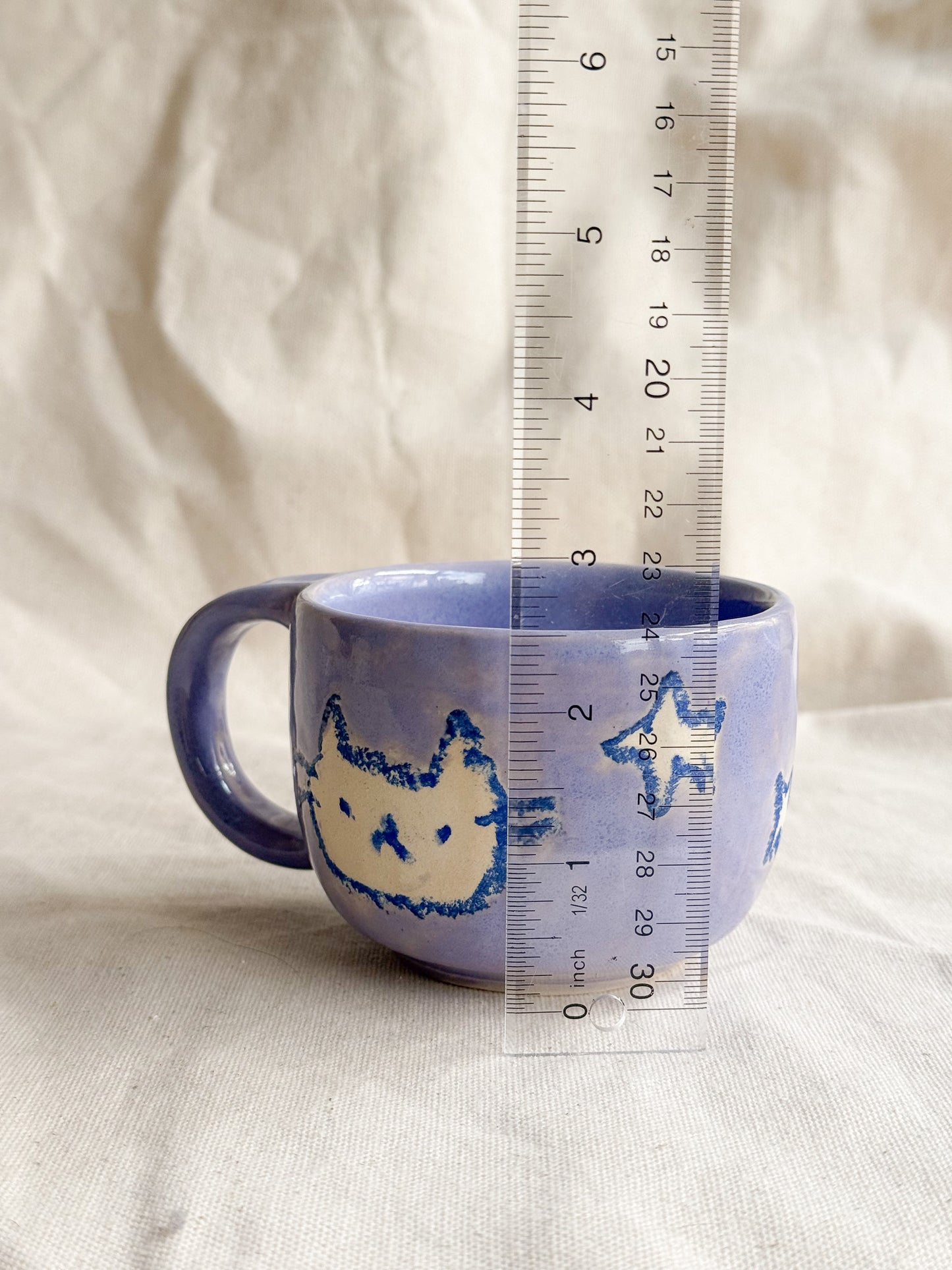 Starry Icons Purple Mug