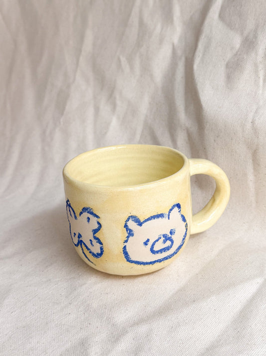 Woody Icons Yellow Mug