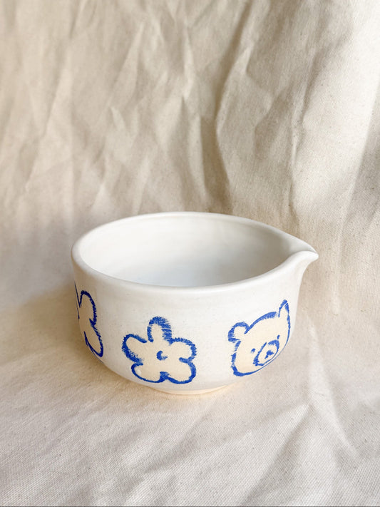 Woody Icons Matcha Bowl