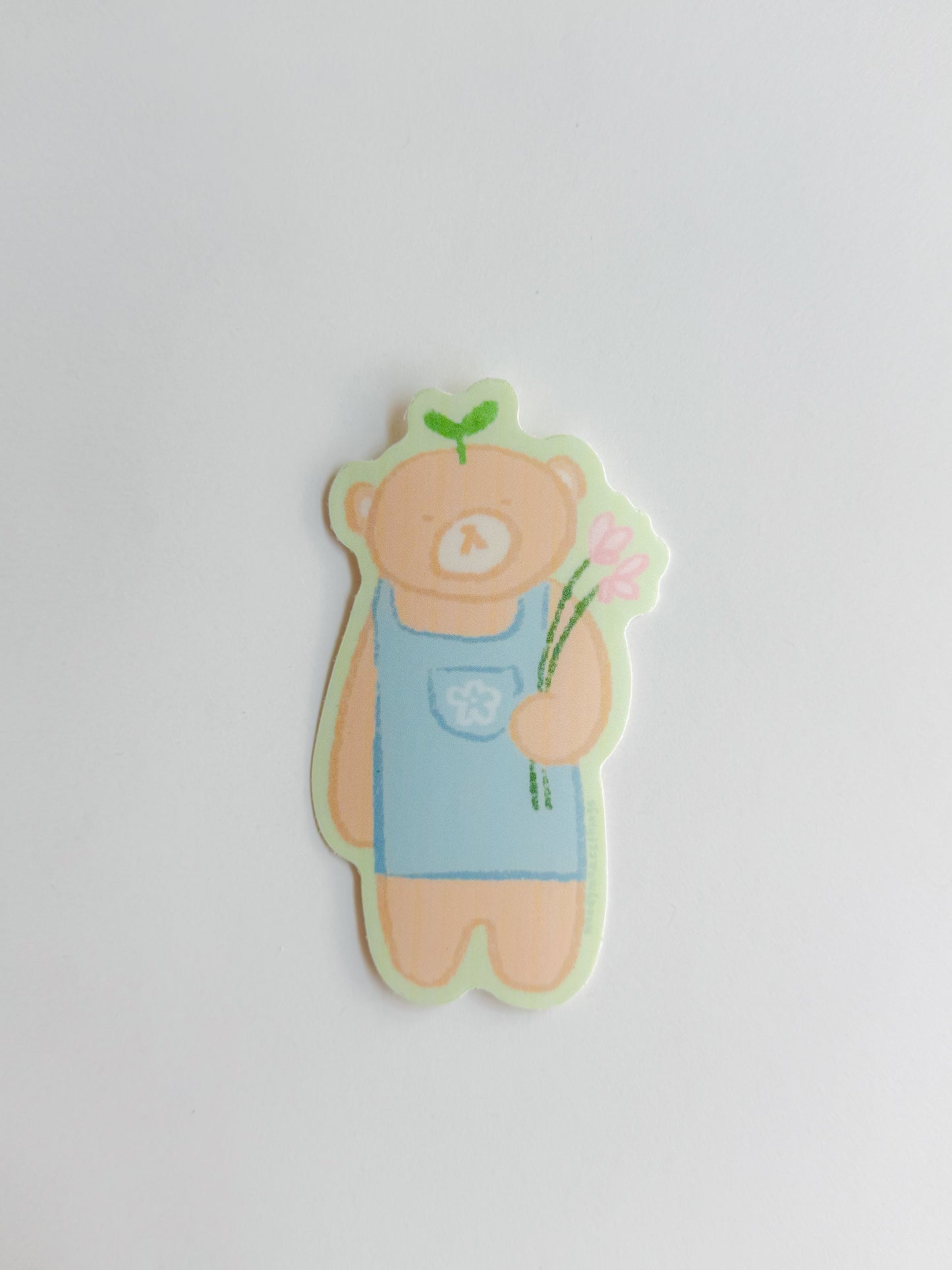 Garden Woody Matte Vinyl Sticker
