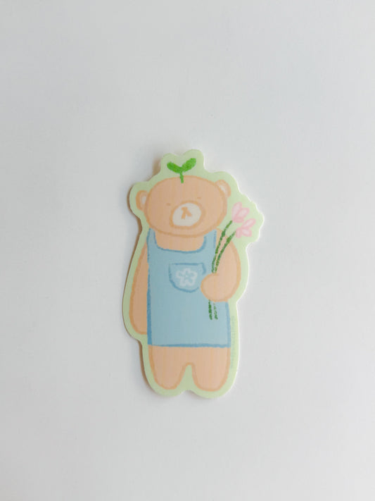 Garden Woody Matte Vinyl Sticker