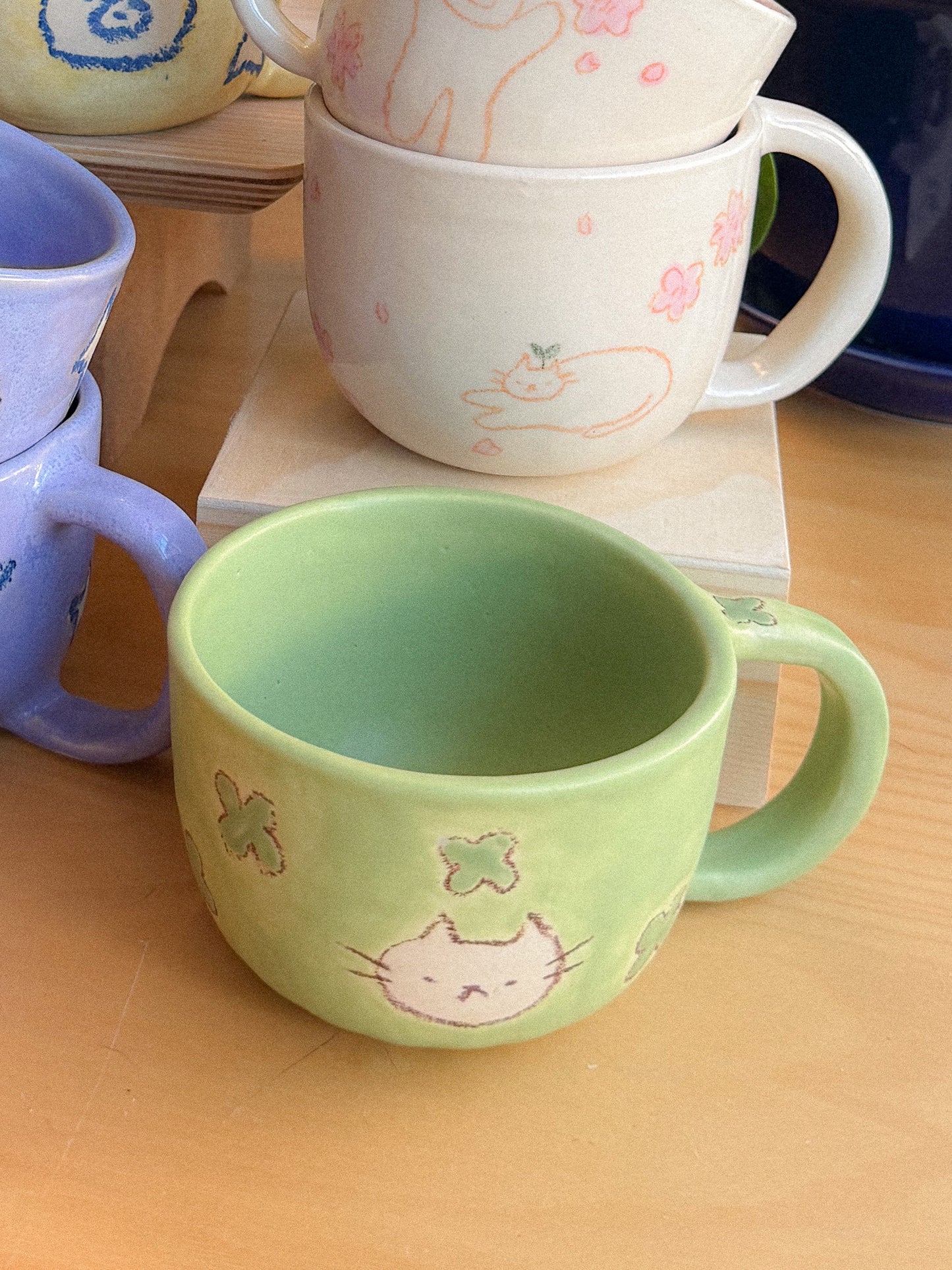 [PREORDER] Woody & Cat Clover Mug
