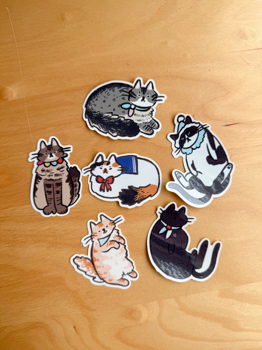 99toebeans Clear Sticker Bundle