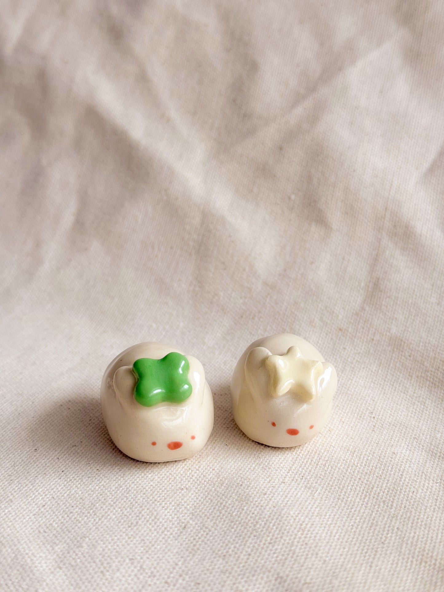 Bunny Loaf Ceramic Desk Buddy