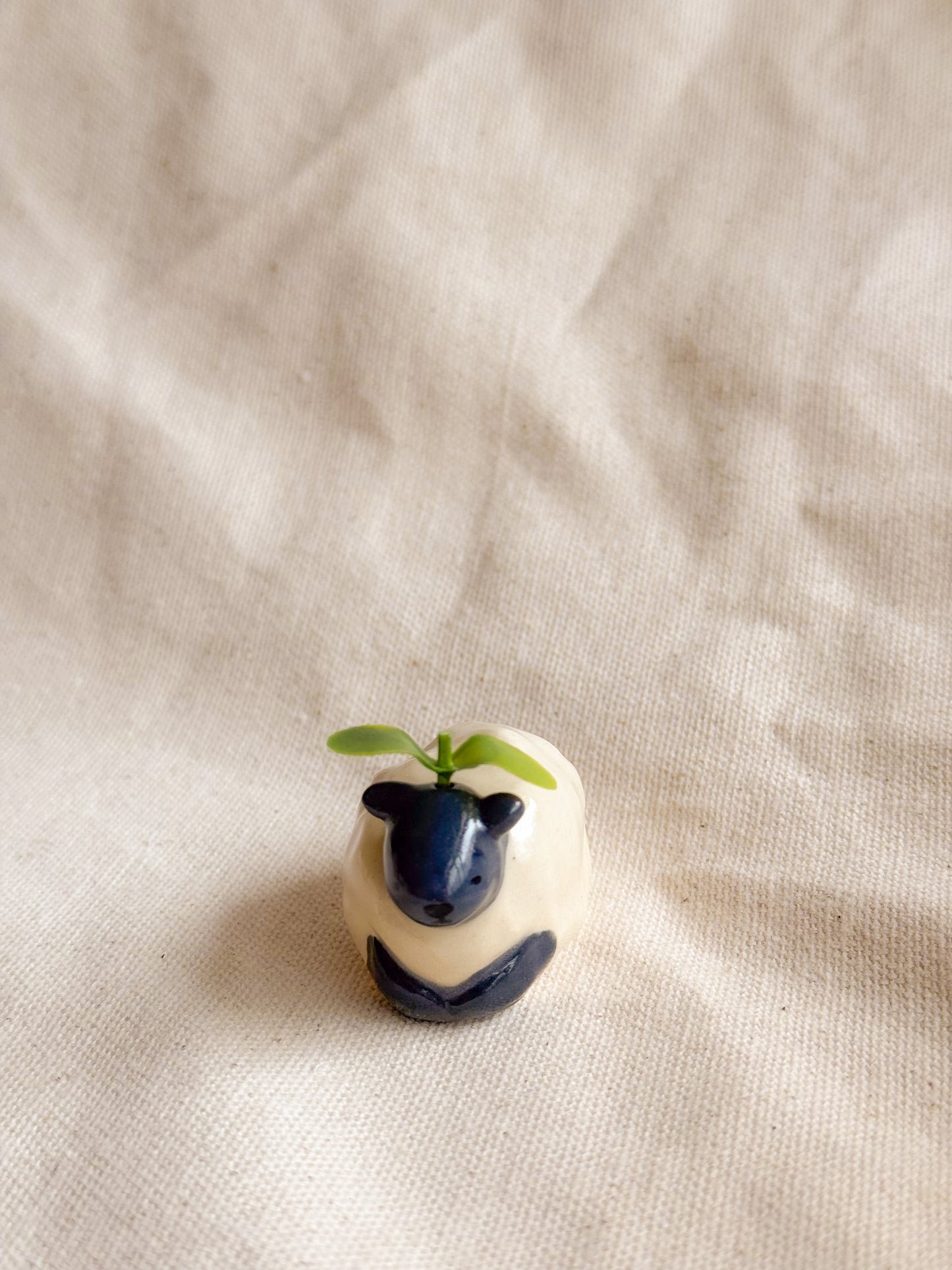 Black Sheep Ceramic Desk Buddy