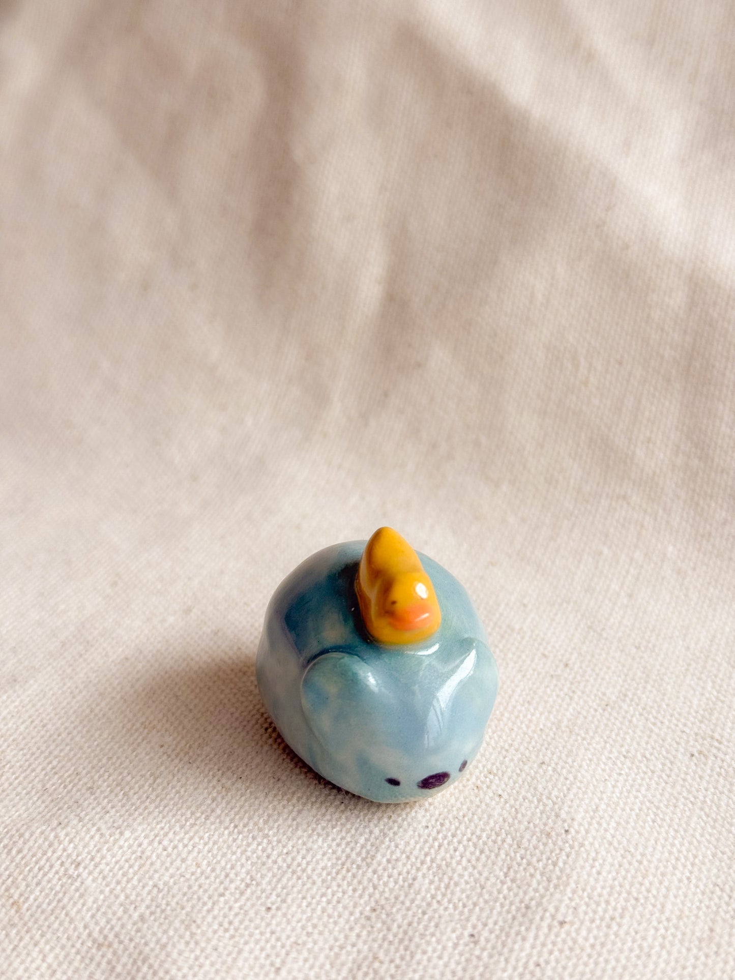 Mouse and Duckie Ceramic Desk Buddy