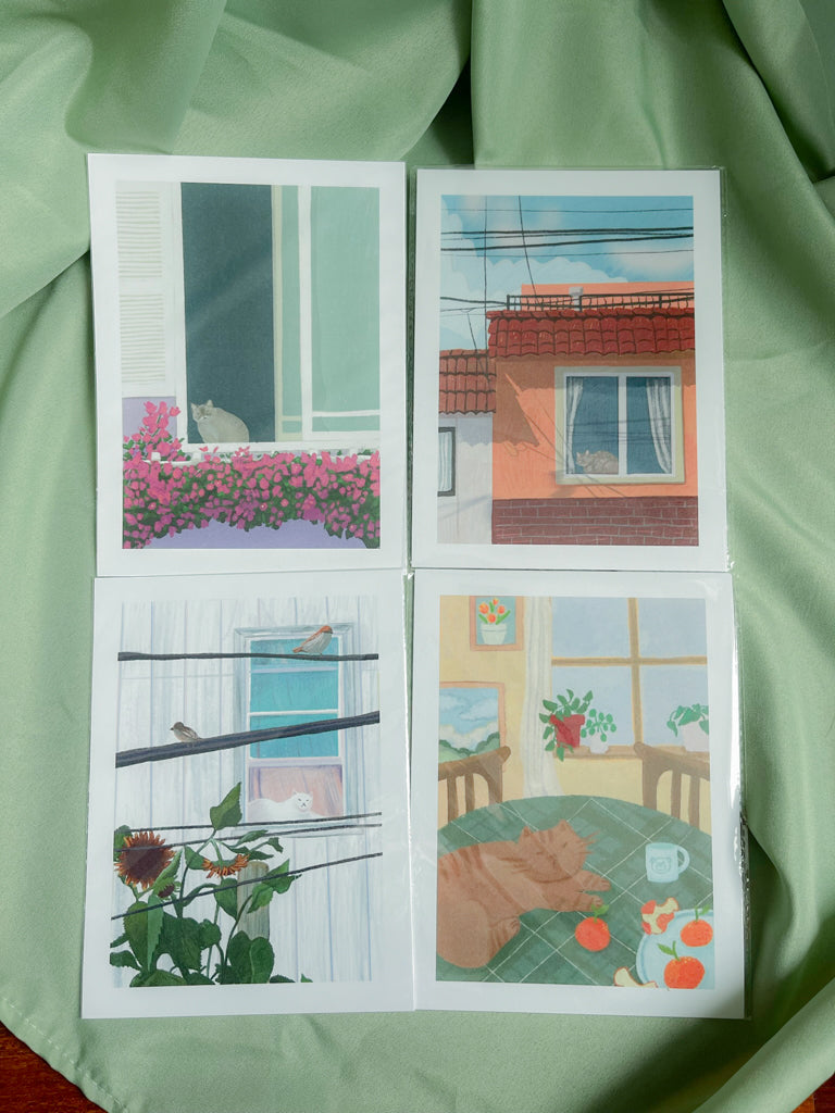 5x7" Cat Print - Grumpy Cat