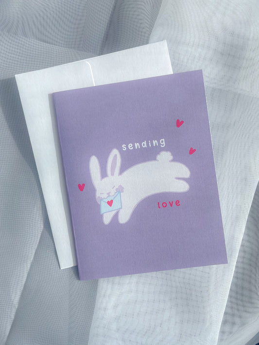 Sending Love Greeting Card image 0