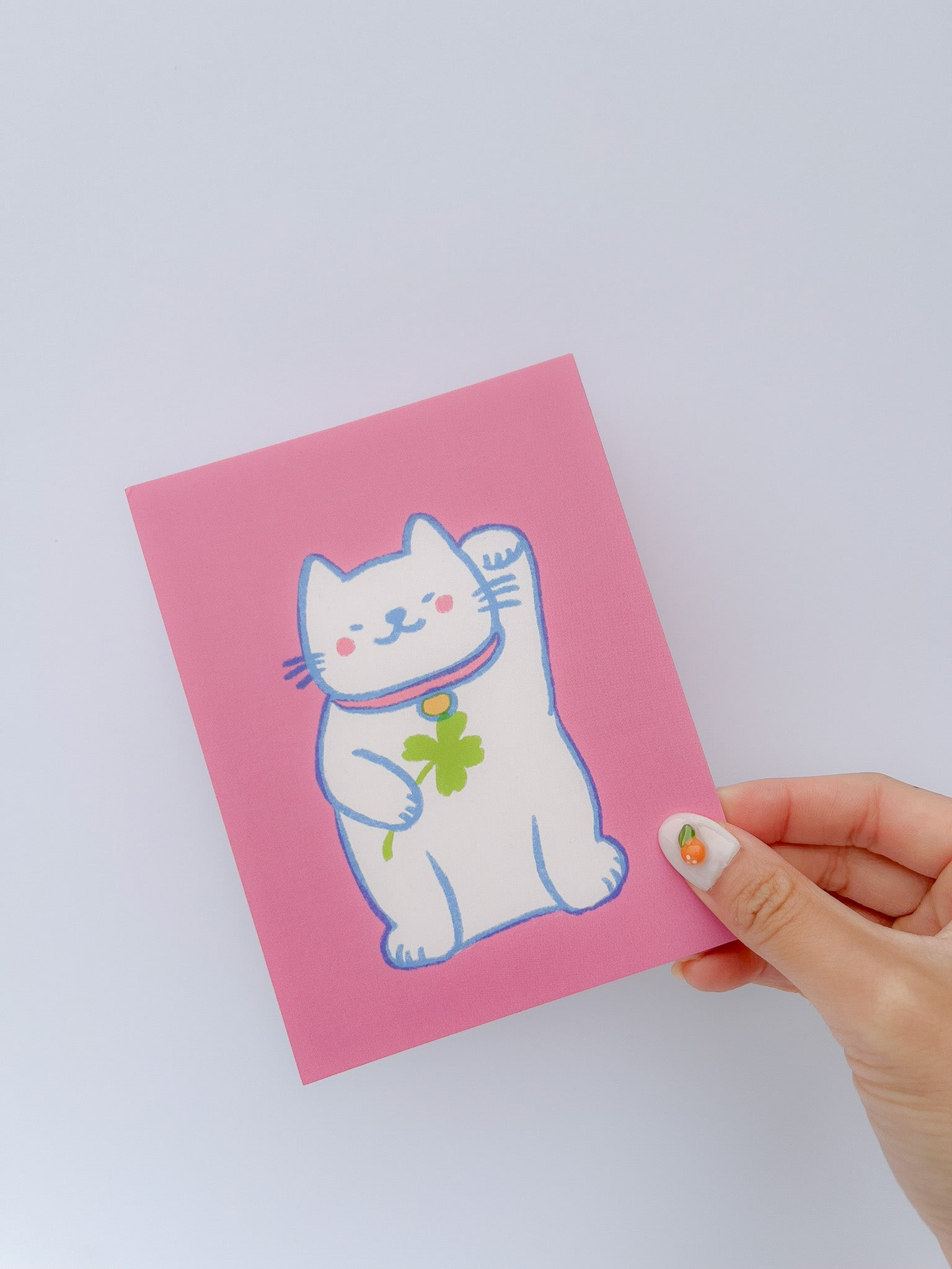 Lucky Cat Postcard image 0