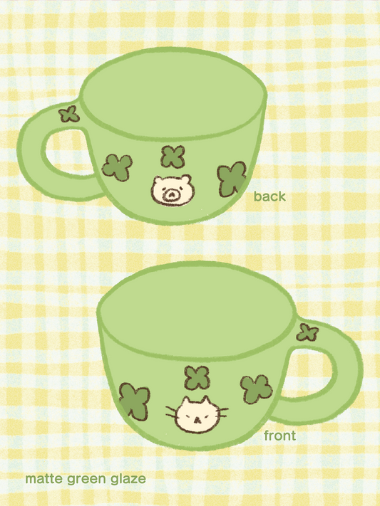 [PREORDER] Woody & Cat Clover Mug